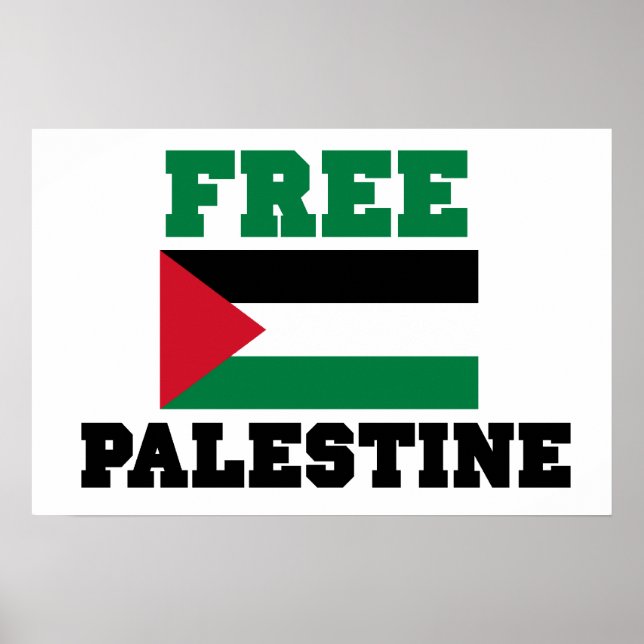 Freies Palästina Poster (Vorne)
