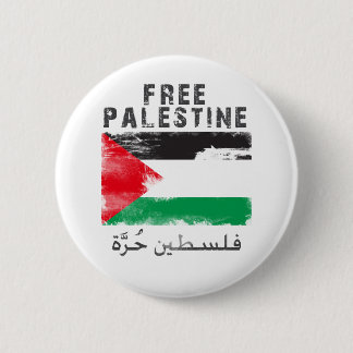 Freies Palästina-Shirt Button
