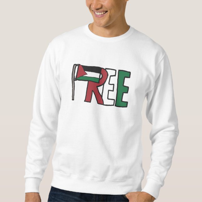 Freies Palästina Sweatshirt (Vorderseite)
