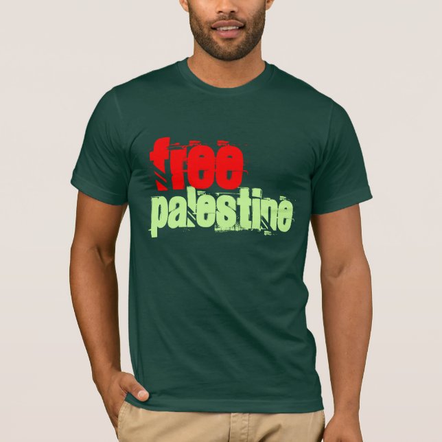 FREIES PALÄSTINA T-Shirt (Vorderseite)