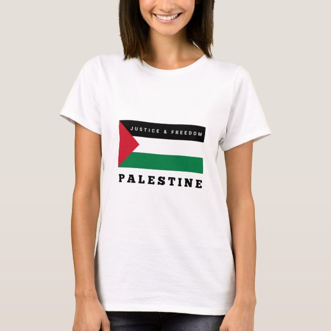 freies Palästina T-Shirt (Vorderseite)