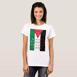 Freies-Palästina-T-Shirt - Rette-Gaza-T-Shirt T-Shirt