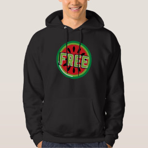 Freies Palästina Wassermelone - Freiheit für Paläs Hoodie