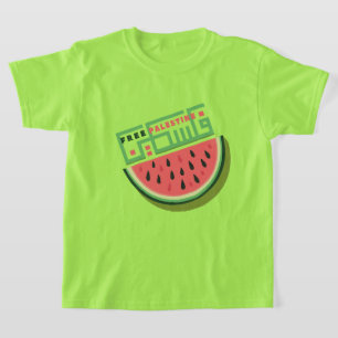FREIES PALÄSTINA WASSERMELONE T-Shirt