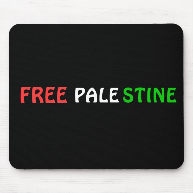 FREIES PALÄSTINENMUSTER MOUSEPAD (Vorne)