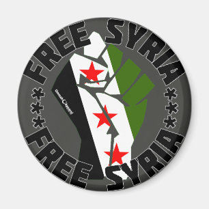 Freies Syrien Magnet