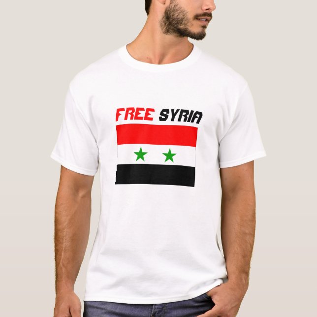Freies Syrien T-Shirt (Vorderseite)