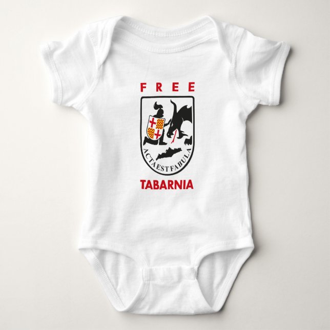Freies Tabarnia 3 Baby Strampler (Vorderseite)