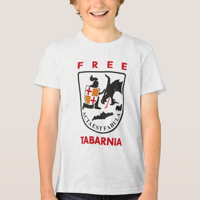 Freies Tabarnia 3 Tri-Blend Shirt (Vorderseite)