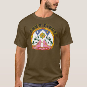 Freies Tibet-Emblem T-Shirt