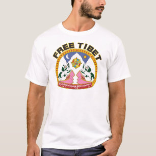Freies Tibet-Emblem T-Shirt