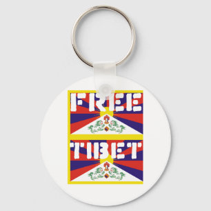 Freies Tibet! Schlüsselanhänger