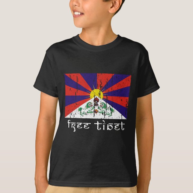 Freies Tibet T-Shirt (Vorderseite)