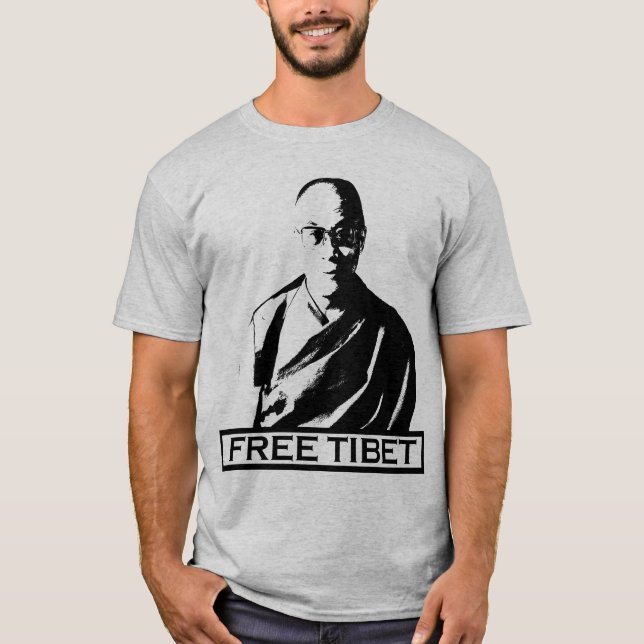 FREIES TIBET T-Shirt (Vorderseite)
