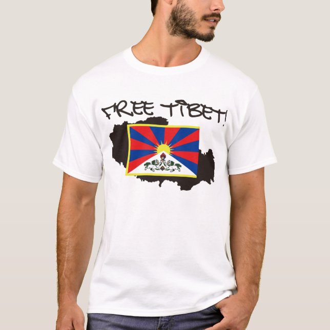 FREIES TIBET! T-Shirt (Vorderseite)