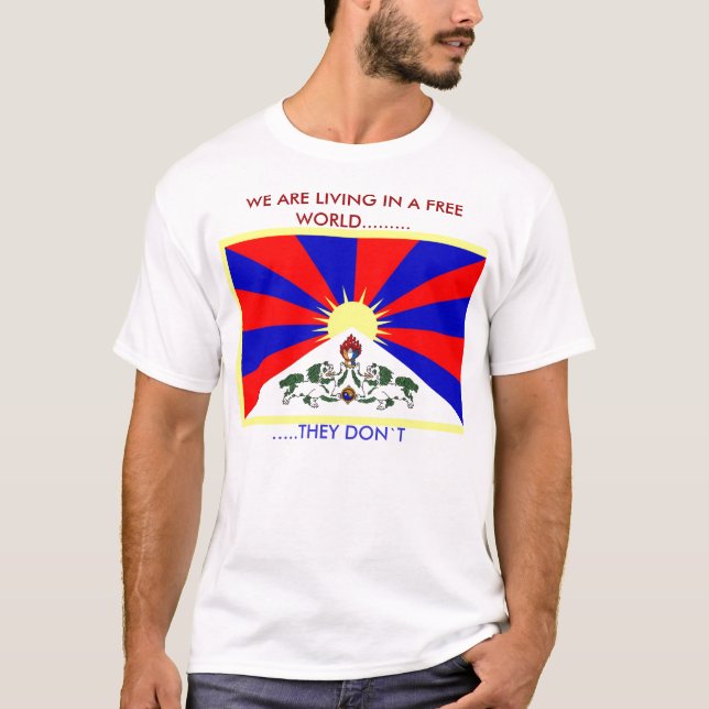 Freies Tibet T-Shirt (Vorderseite)