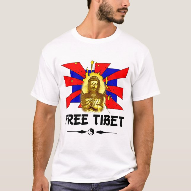 freies Tibet T-Shirt (Vorderseite)
