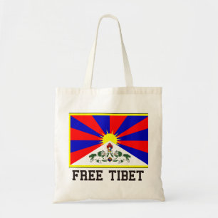 Freies Tibet Tragetasche
