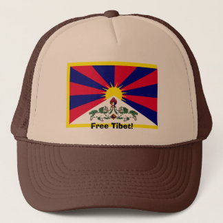 Freies Tibet! Truckerkappe