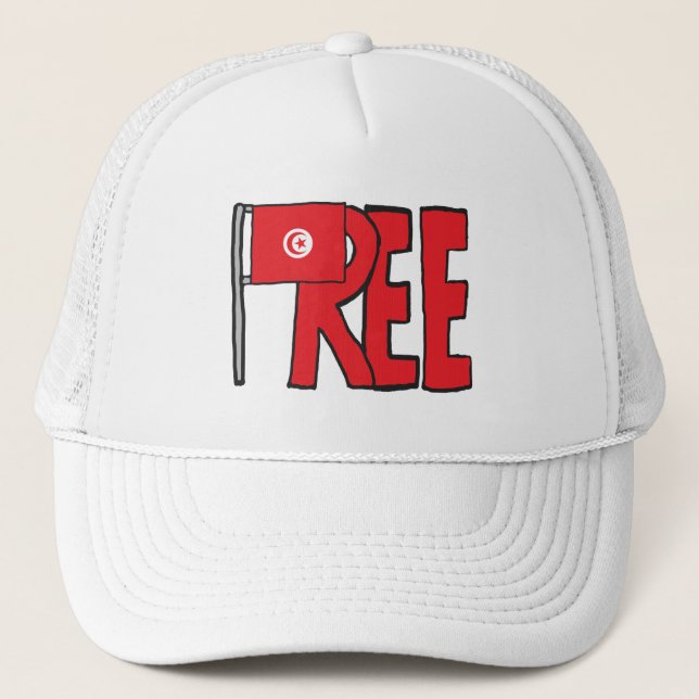 Freies Tunesien Truckerkappe (Vorderseite)