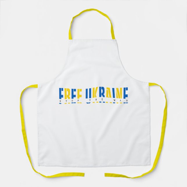 Freies Ukraine Schürze (Vorderseite)