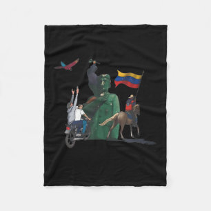 Freies Venezuela - Hasta El Final - Abajo Cadenas Fleecedecke