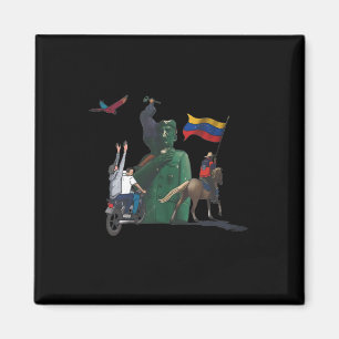 Freies Venezuela - Hasta El Final - Abajo Cadenas Magnet