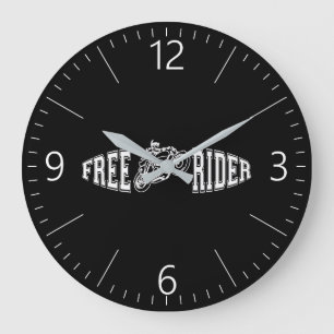Freifahrer Große Wanduhr