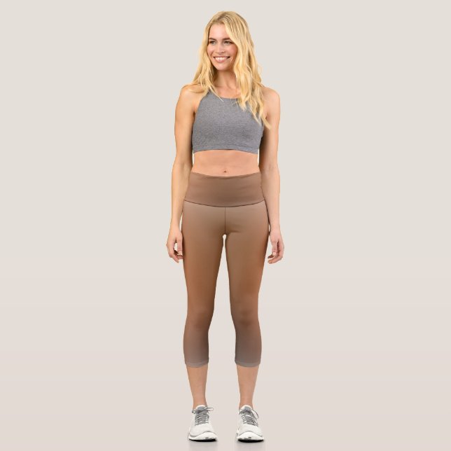 Freiformverlauf auf extra großen Leggings (Vorderseite)