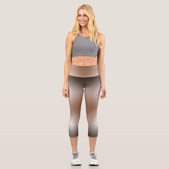 Freiformverlauf auf extragroßer Legging (Vorderseite)
