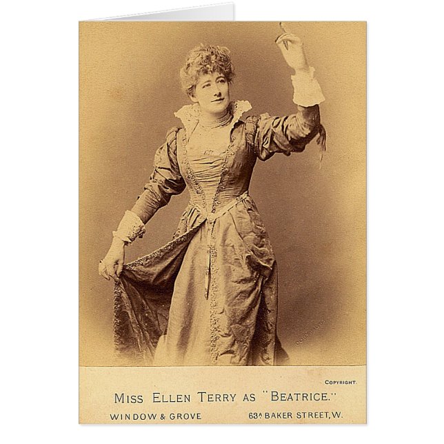 Freifrau Ellen Terry (Vorne)