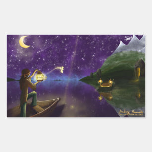 Freigeben der feenhaften Aufkleber