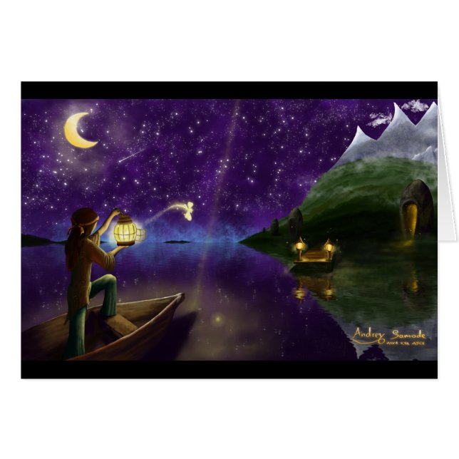 Freigeben der feenhaften Karte (Vorderseite (Horizontal))