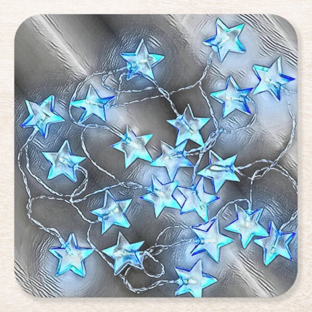 Freigeben des Lichts Rechteckiger Pappuntersetzer (Vorderseite)