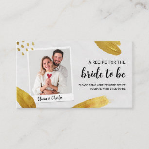 Freigeben eines benutzerdefinierten Rezepts-Foto-B Begleitkarte