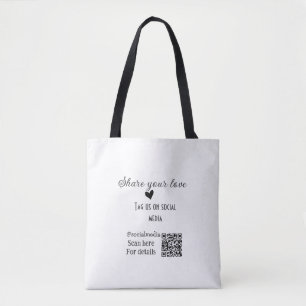 Freigeben Sie Liebe Scan QR-Code hinzufügen sozial