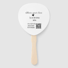 Freigeben Sie Liebe Scan QR-Code hinzufügen sozial Fächer