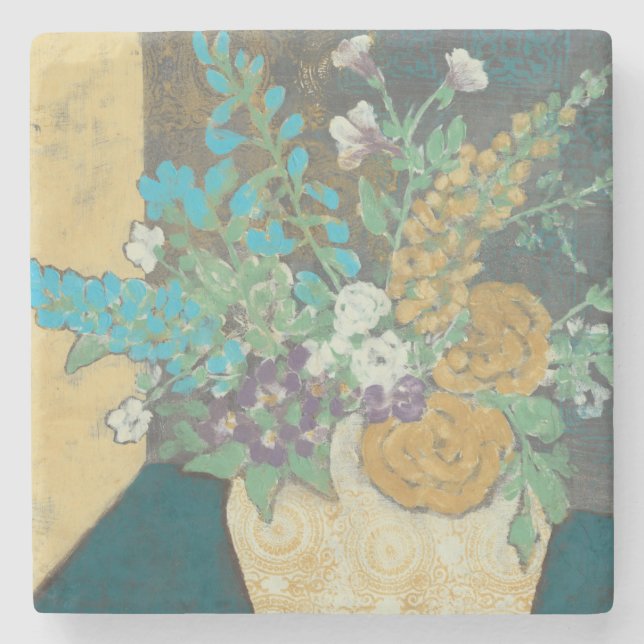 Freigebiger Frühling II Steinuntersetzer (Vorderseite)