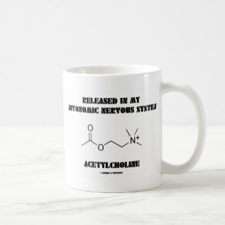 Freigegebenes autonomes Nervensystem-Azetylcholin Tasse