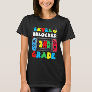 Freigeschalteter Videospieler-Junge Kids Ck T 2. K T-Shirt