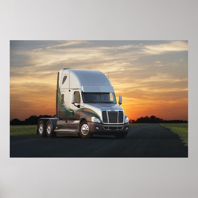 Freightliner Cascadia #27 Poster (Vorne)