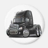 Freightliner Cascadia Black Truck