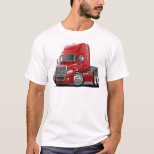 Freightliner Cascadia Rot-LKW T-Shirt