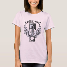 Freigiebpistolen Vintager Motorrad-T - Shirt