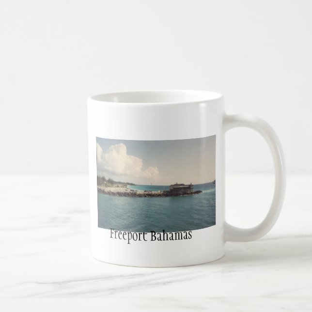 Freihafen-Bahamas-Kaffee-Tasse Tasse (Rechts)