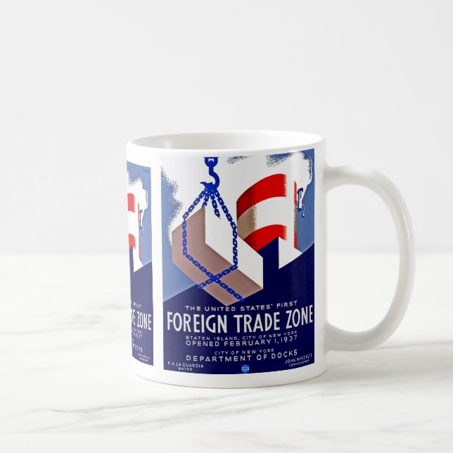 Freihandelszone Kaffeetasse (Rechts)