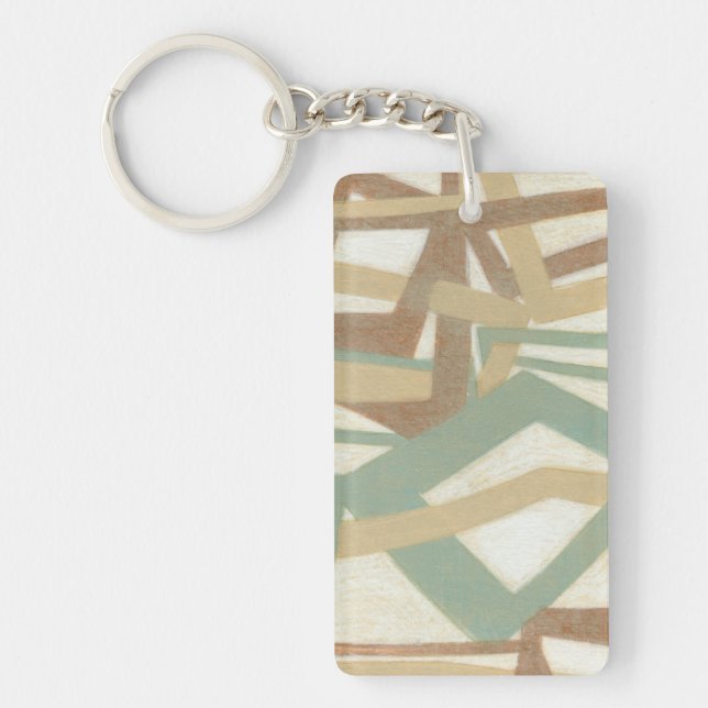 Freihändige Malerei vom Normannen Wyatt Schlüsselanhänger (Vorderseite)