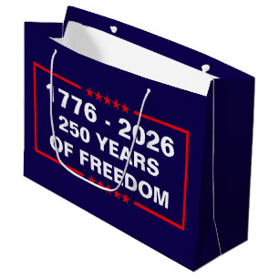 Freiheit 1776-2026 große geschenktüte