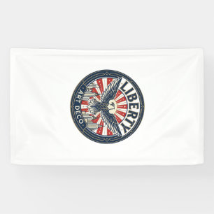 Freiheit Abenteuer Patriotisch Patriotisch Pulp Bu Banner
