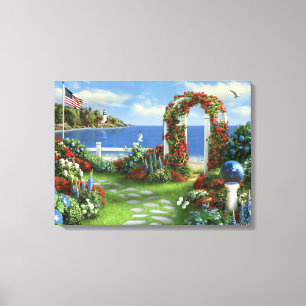 Freiheit Alan Giana "stille Flügel von" Leinwanddruck